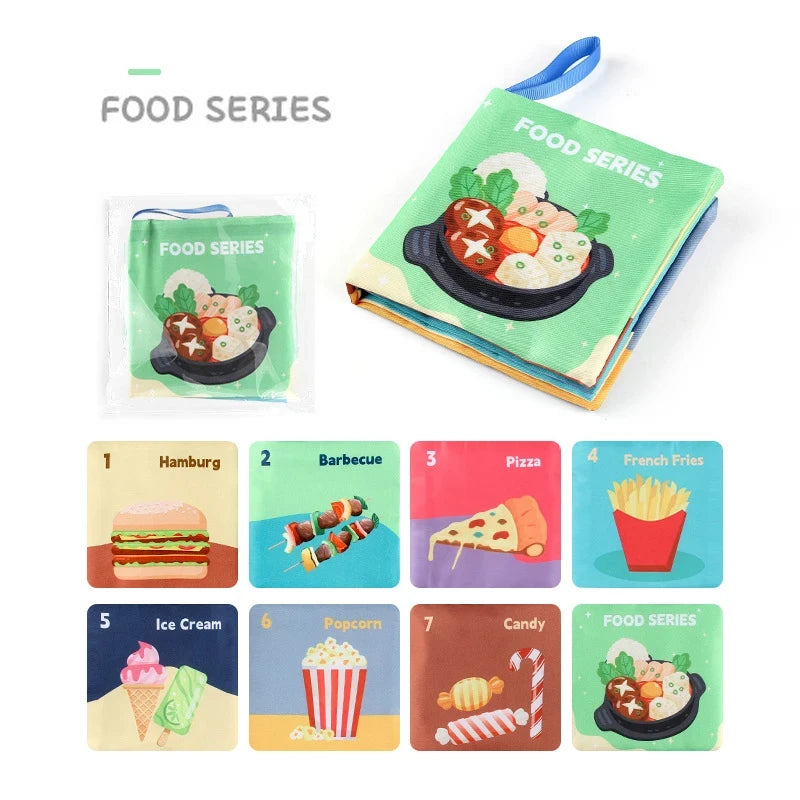 Montessori Sensory Cloth Book