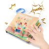 Montessori Sensory Cloth Book
