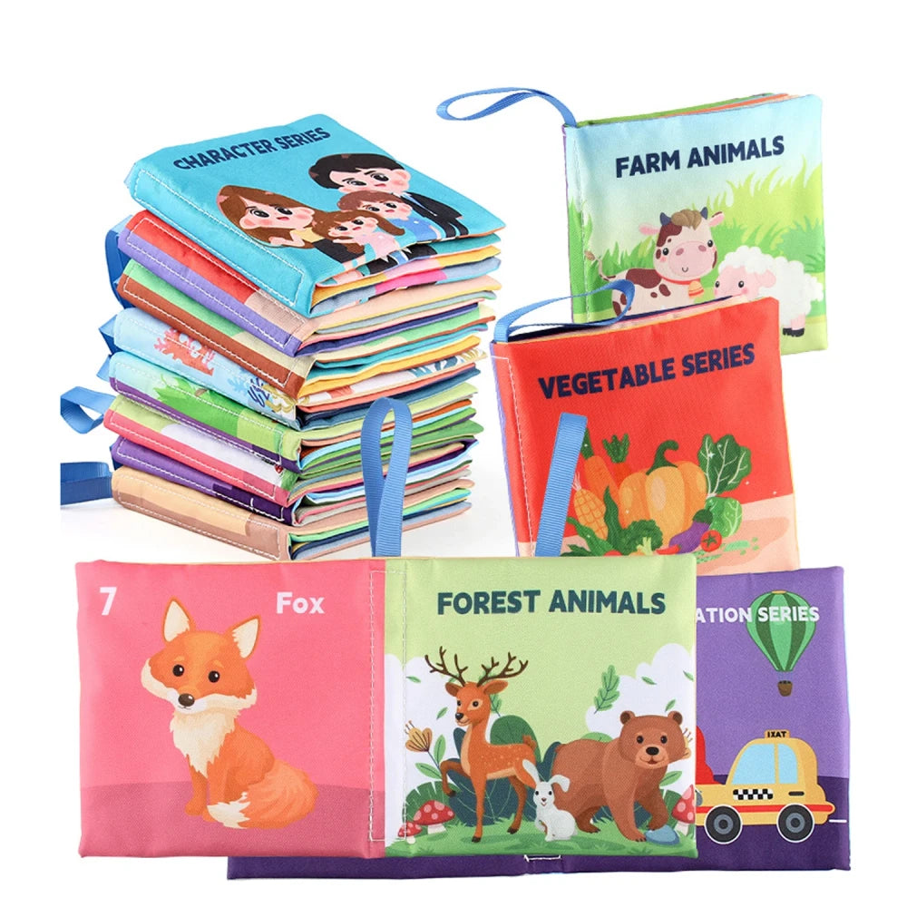 Montessori Sensory Cloth Book