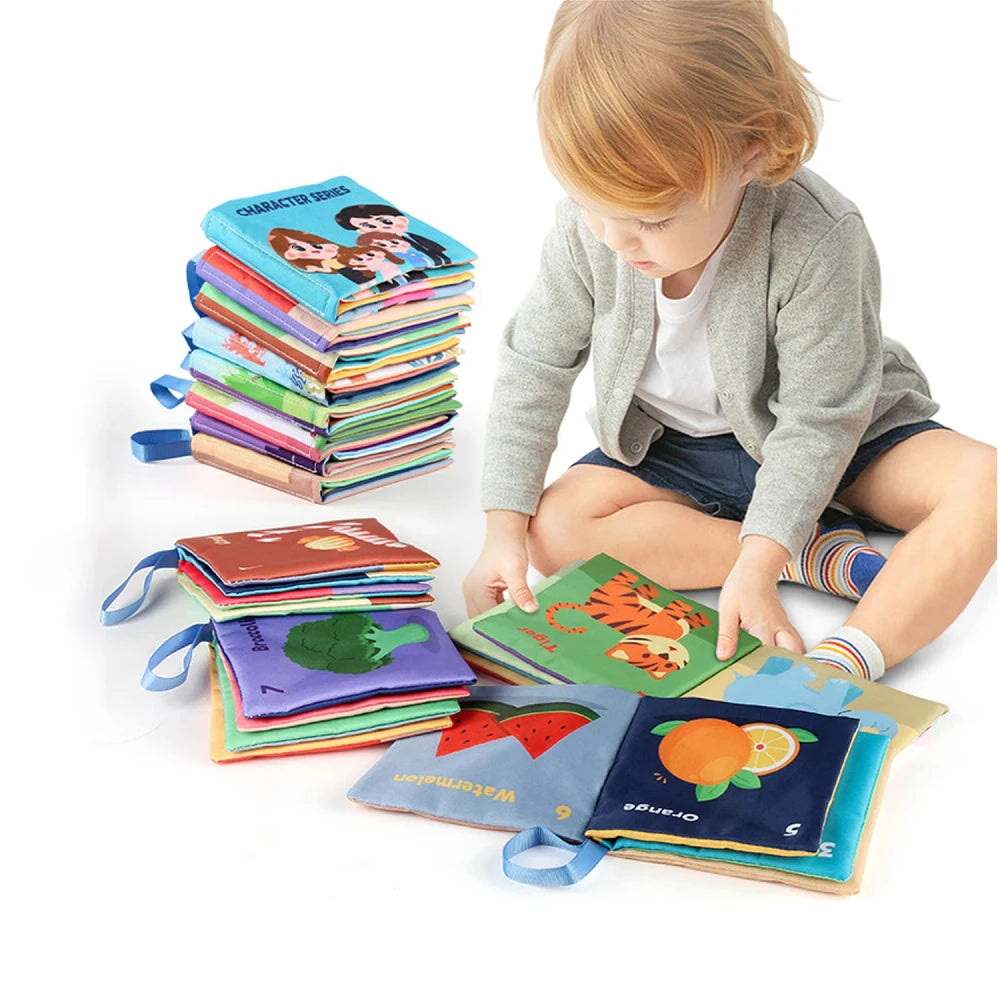 Montessori Sensory Cloth Book
