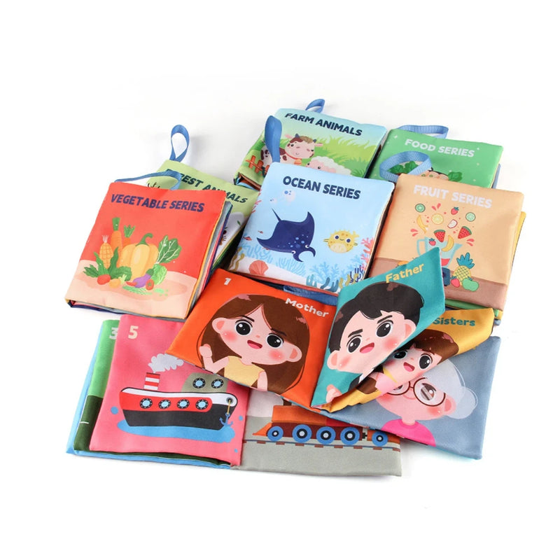 Montessori Sensory Cloth Book