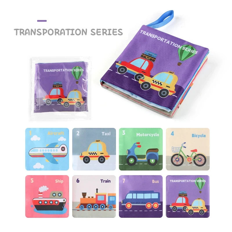 Montessori Sensory Cloth Book